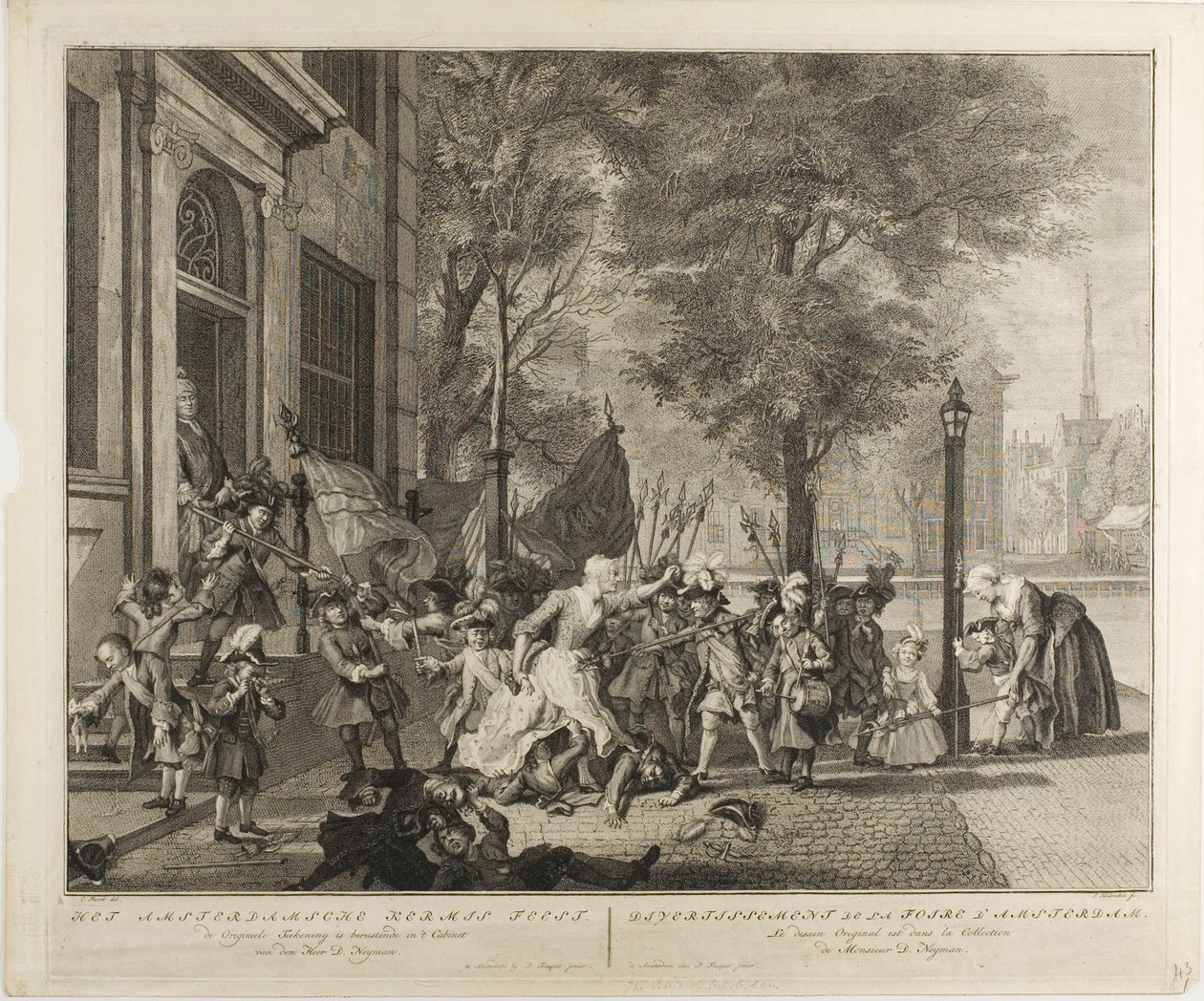 Chlapci z Amsterdamu od Jacobus Houbraken