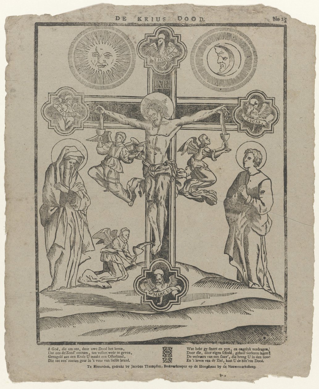 Křížová smrt (název na předmětu) od Jacobus Thompson