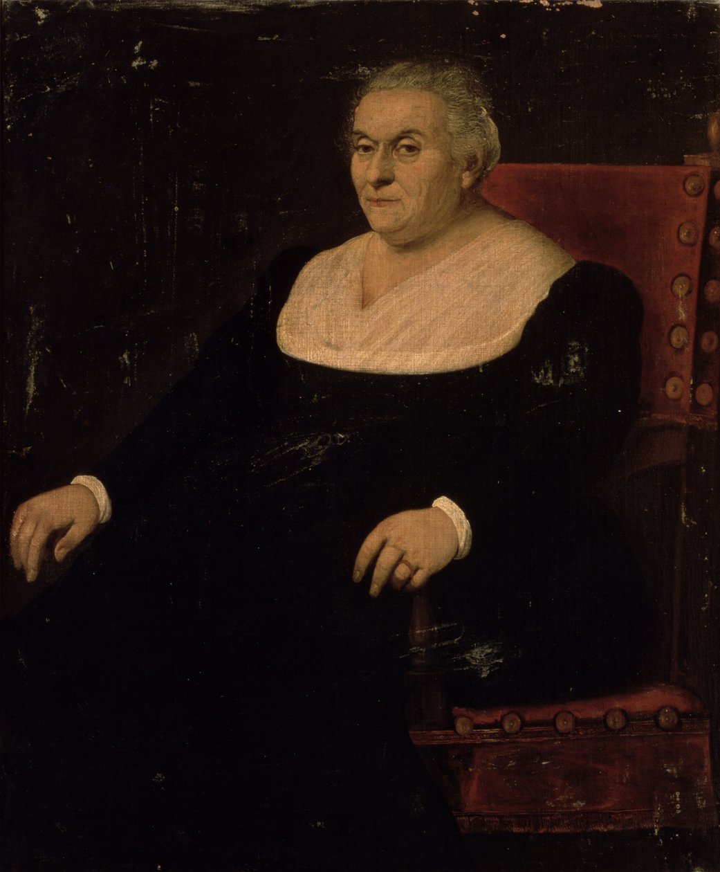 Portrét ženy od Jacopo Bassano