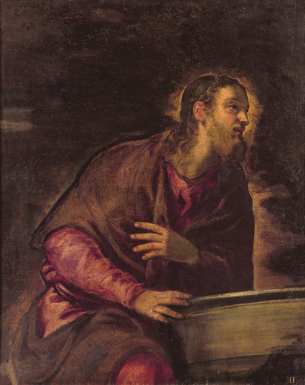 Kristus u studny, kolem roku 1560 (viz 50267) od Jacopo Robusti Tintoretto