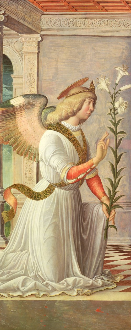 Archanděl Gabriel (panel) od Jacopo da Montagnana