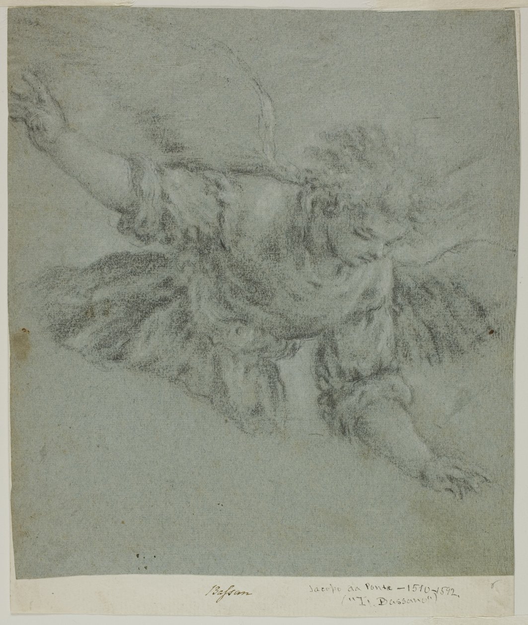 Anděl od Jacopo Bassano