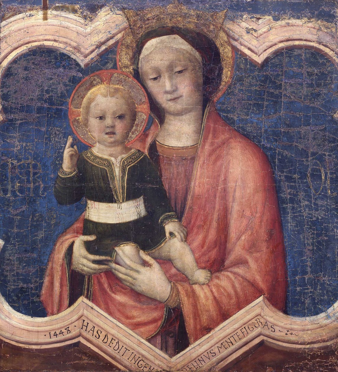 Madona s dítětem od Jacopo Bellini