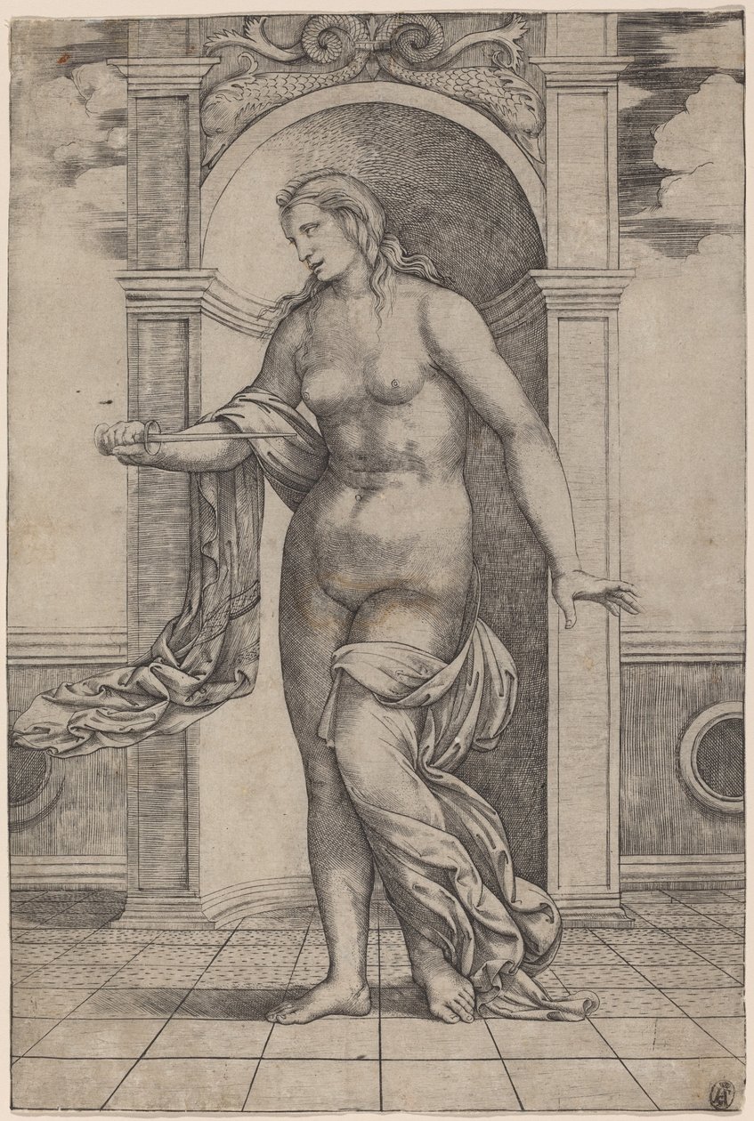 Lukrécie od Jacopo Francia