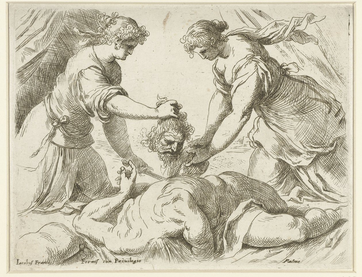 Judith a Holofernes od Jacopo Palma (il Giovane)