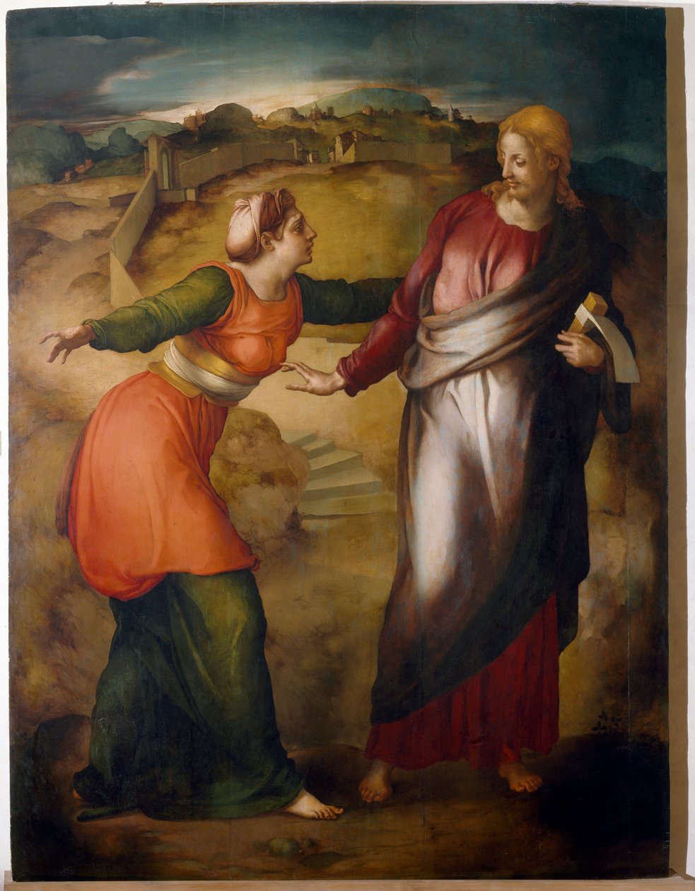 Noli me tangere (malba, kolem roku 1530) od Jacopo Pontormo