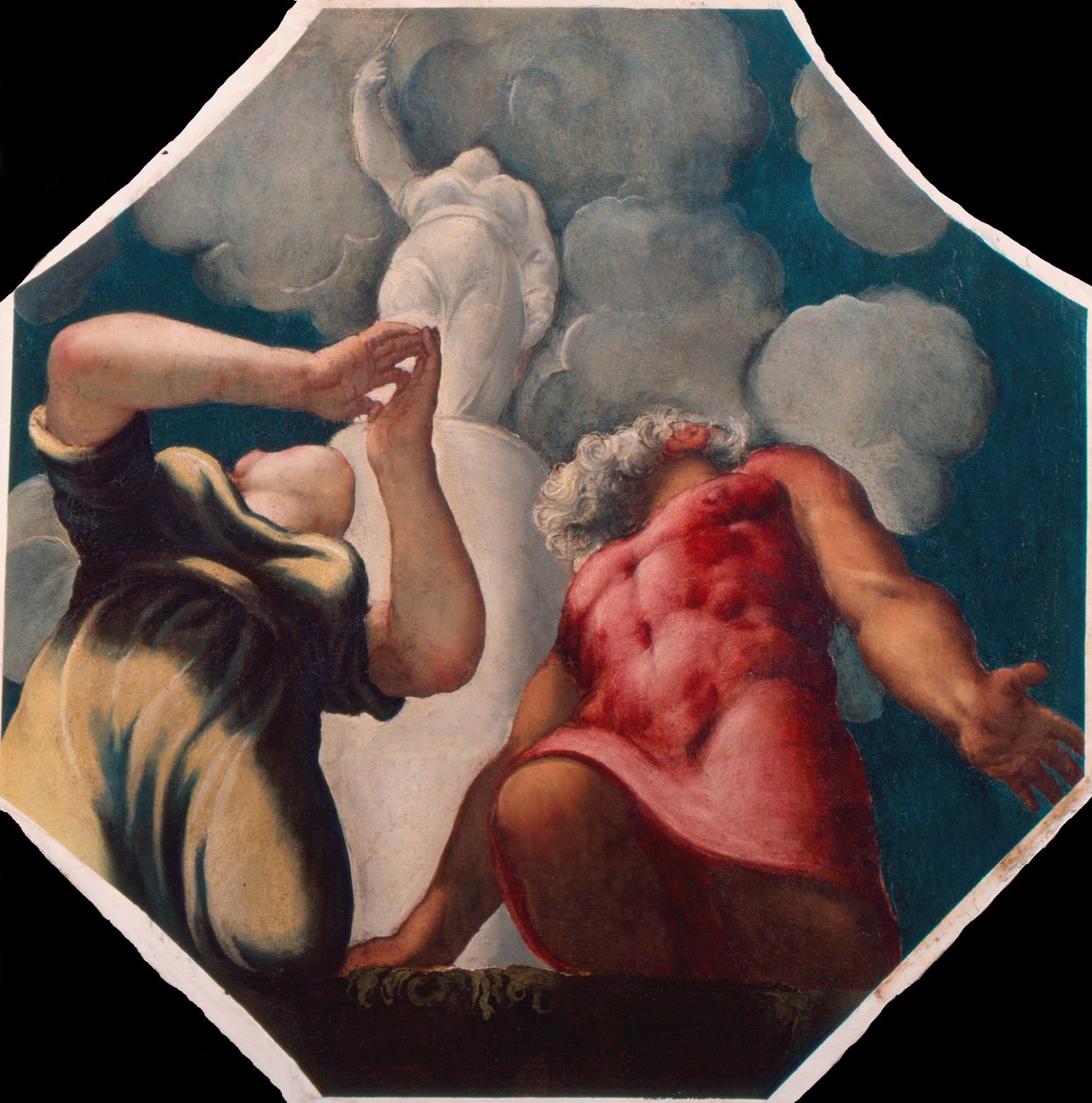Deucalion a Pyrrha od Jacopo Robusti Tintoretto