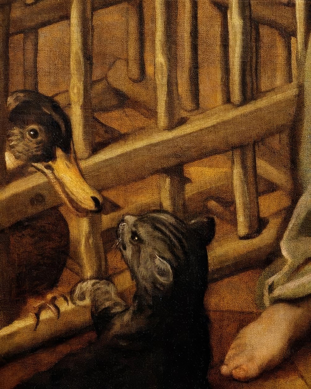 Leda s labutí od Jacopo Robusti Tintoretto