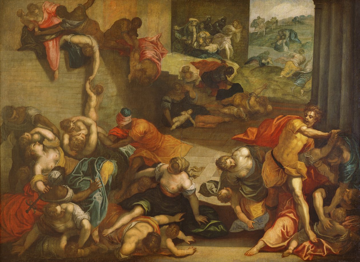 Masakr neviňátek od Jacopo Robusti Tintoretto