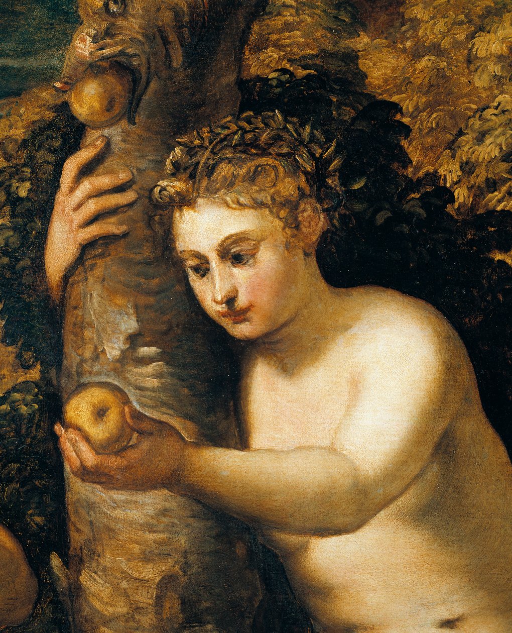 Prvotní hřích od Jacopo Robusti Tintoretto
