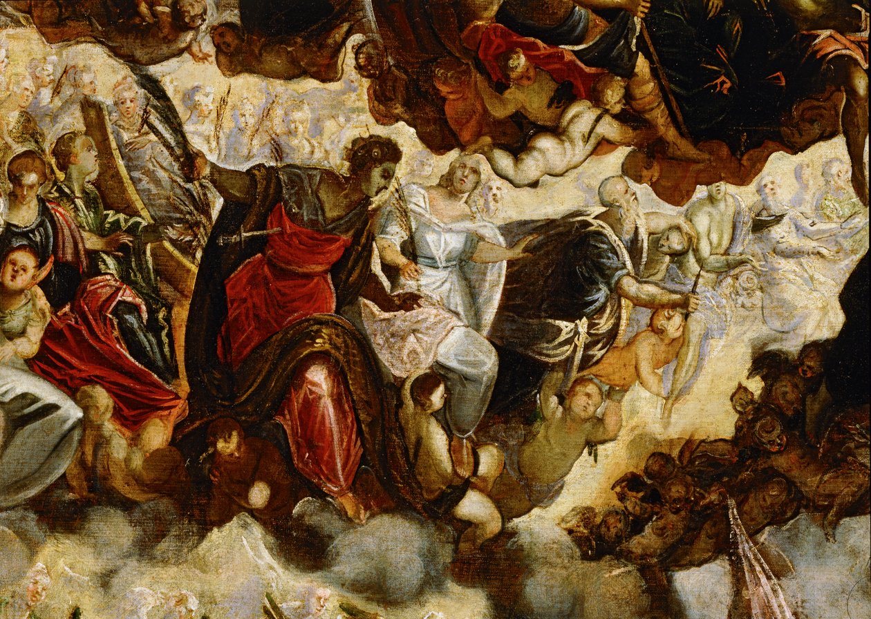 Ráj ... (malba na plátně) od Jacopo Robusti Tintoretto