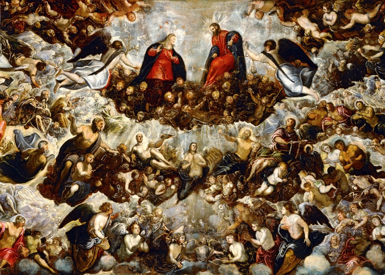 Ráj ... (malba na plátně) od Jacopo Robusti Tintoretto
