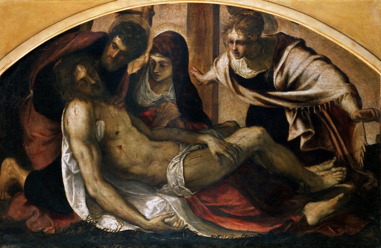 Pieta, 1563. od Jacopo Robusti Tintoretto