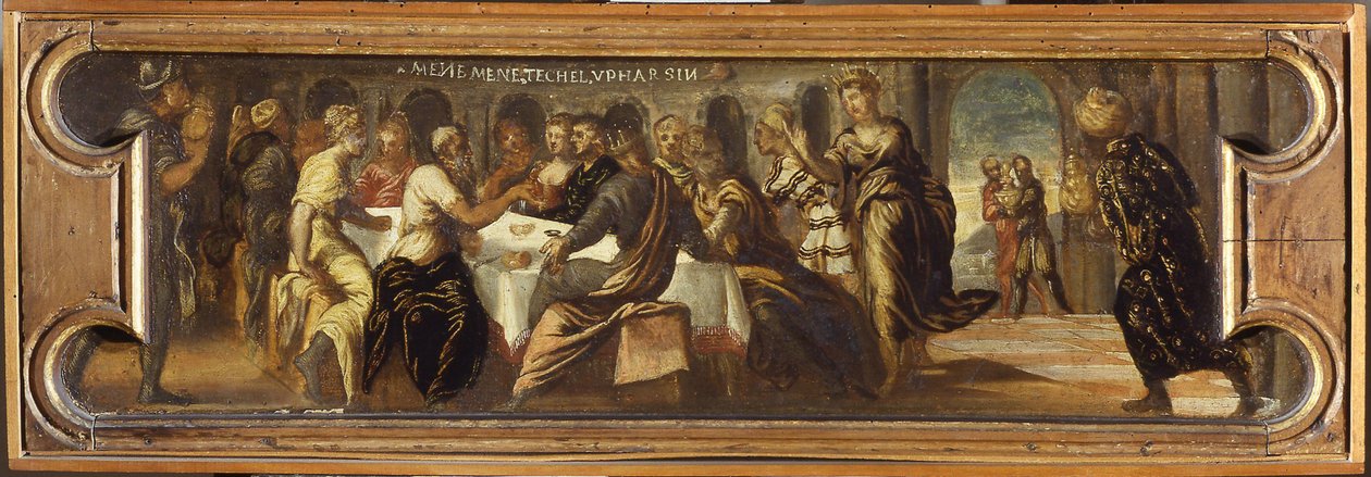 Svátek Belšazar. od Jacopo Robusti Tintoretto