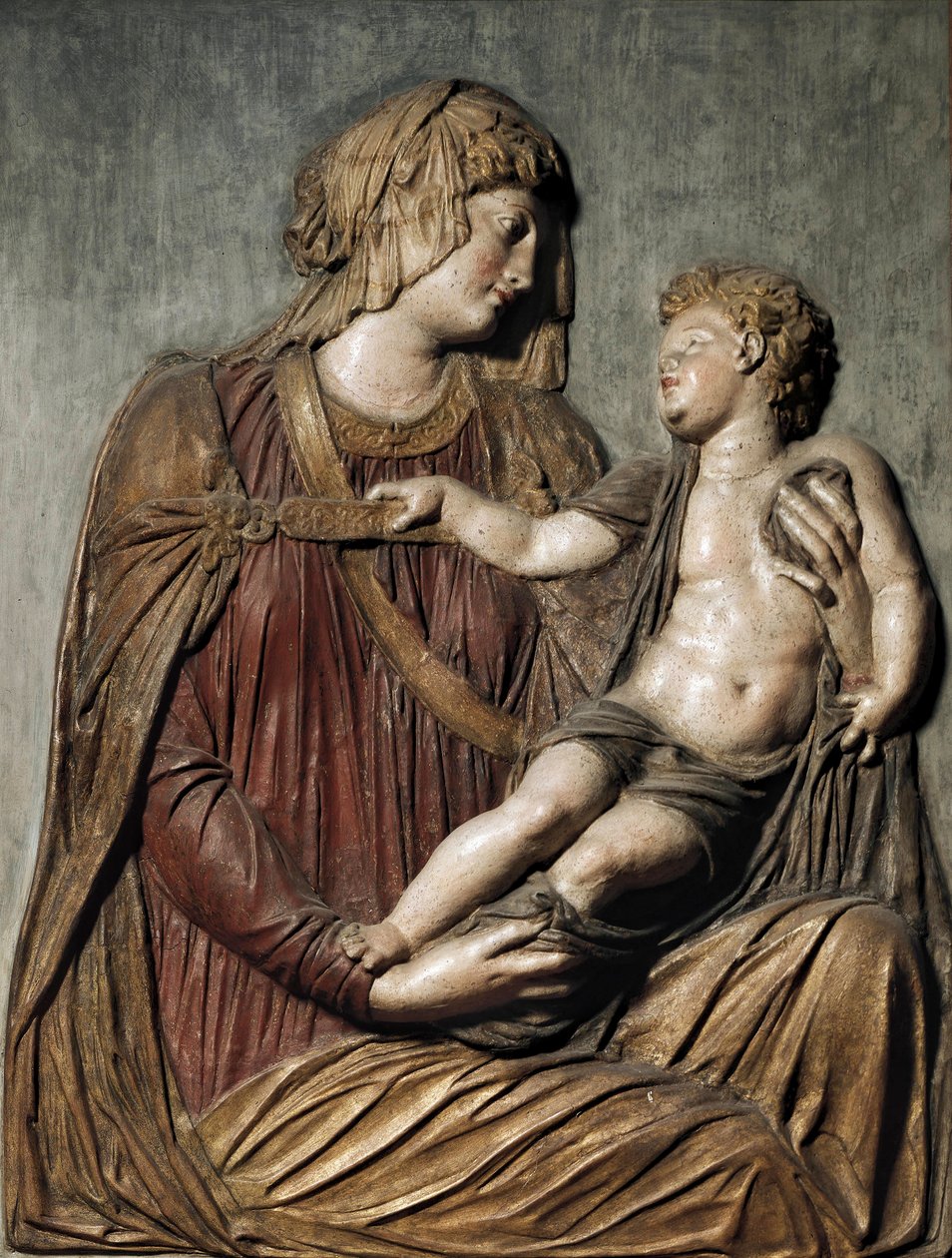 Madonna a dítě od Jacopo Sansovino