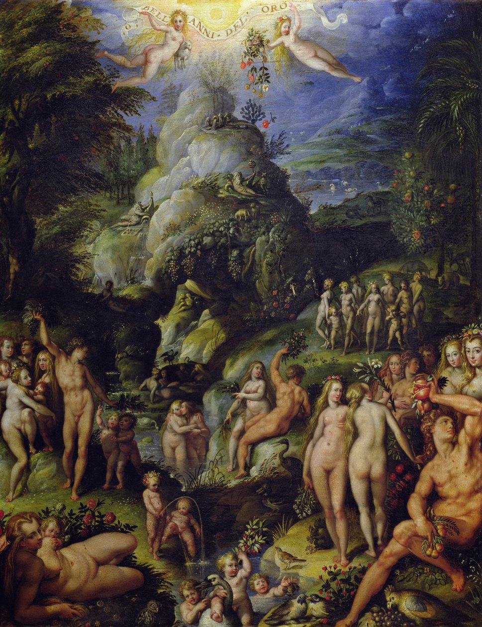 The Age of Gold, c.1565 od Jacopo Zucchi