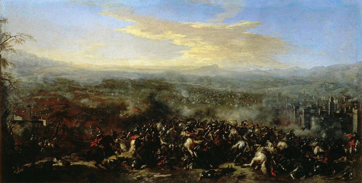 Bitva u Nordlingenu v roce 1634, 1648 od Jacques Courtois