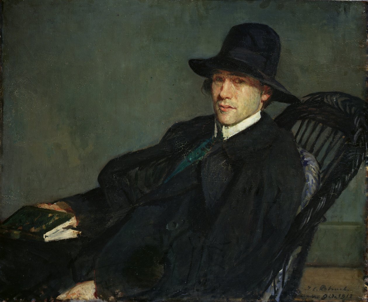 Portrét Andre Gide (1869-1951) 1912 od Jacques Emile Blanche
