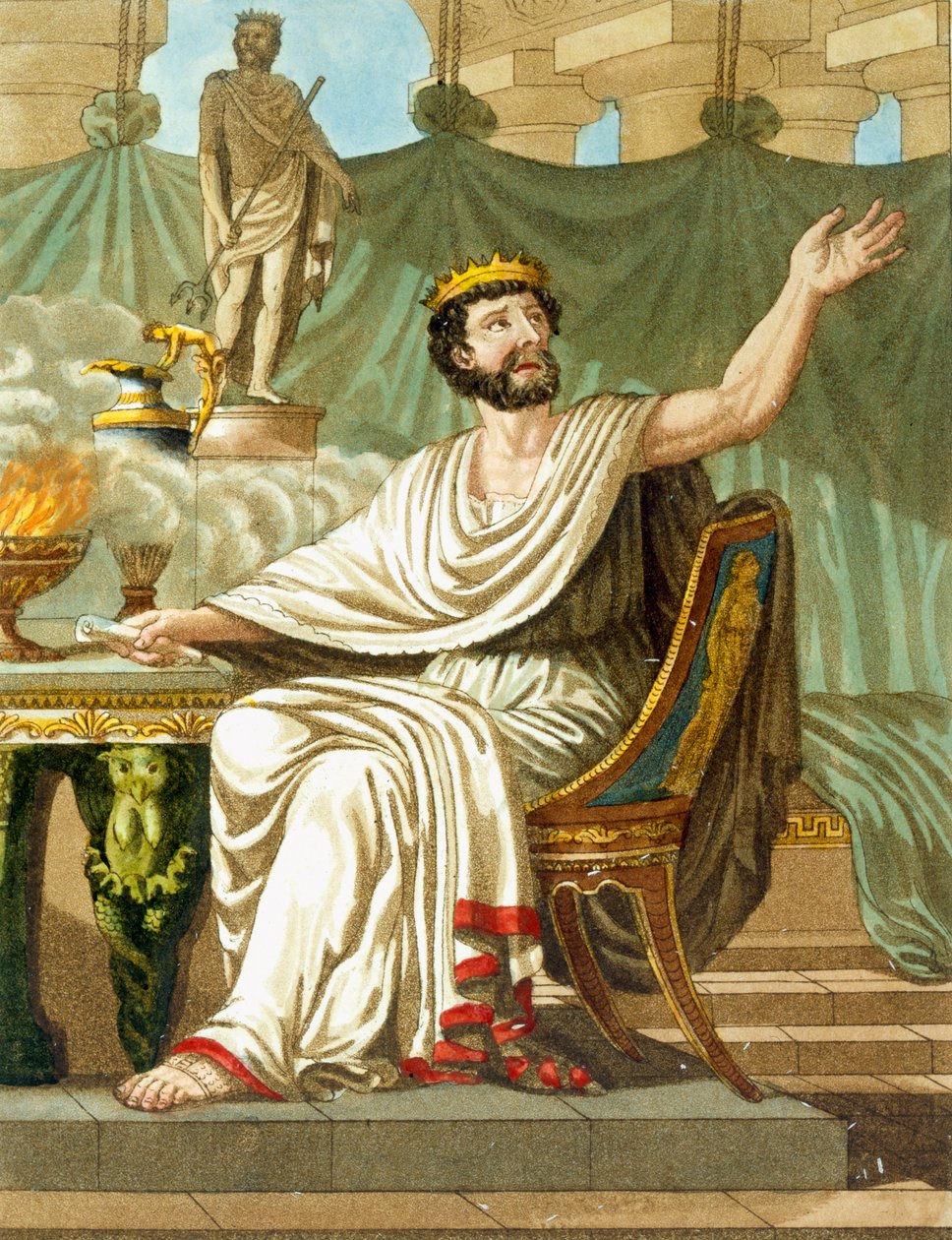 Rex Sacrificulus, ilustrace z 