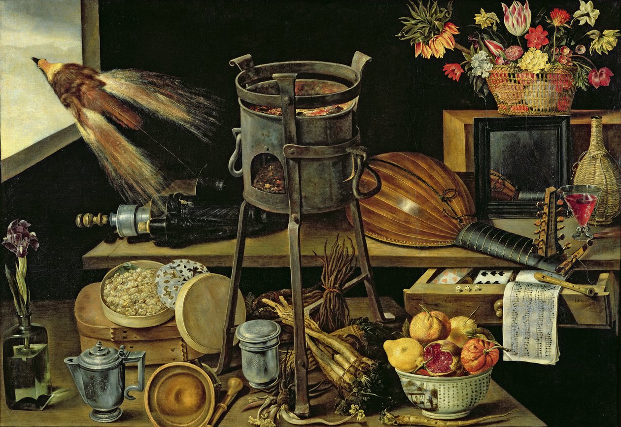 Pět smyslů, 1638 od Jacques Linard