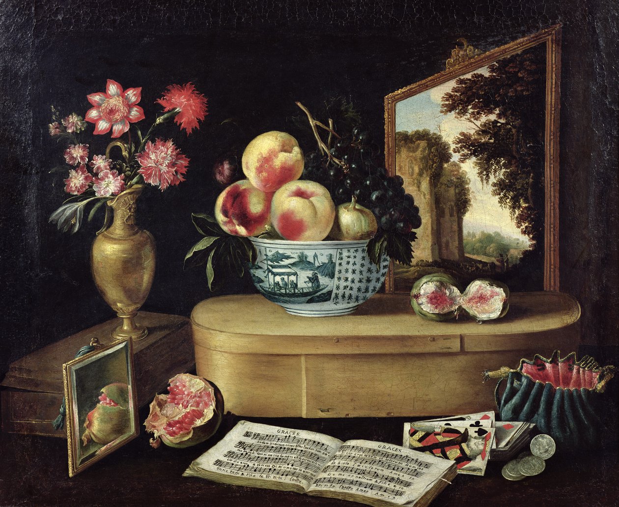 Pět smyslů, 1638 od Jacques Linard