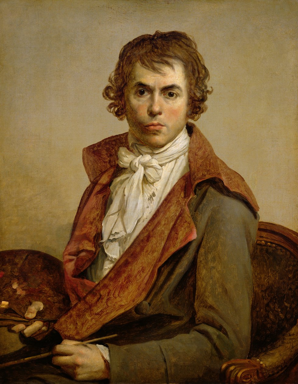Autoportrét, 1794 od Jacques Louis David