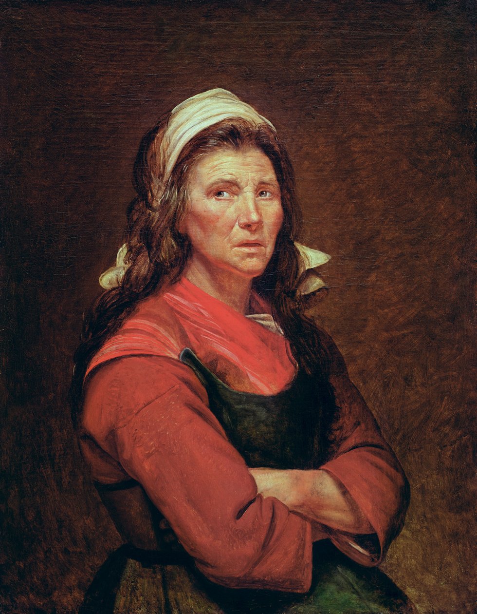 Žena z lidu od Jacques Louis David