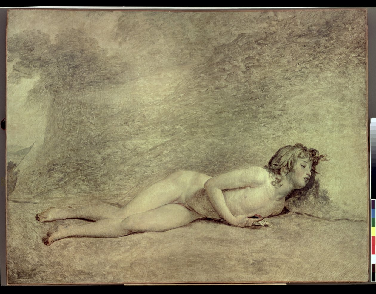 Smrt Josepha Barry od Jacques Louis David