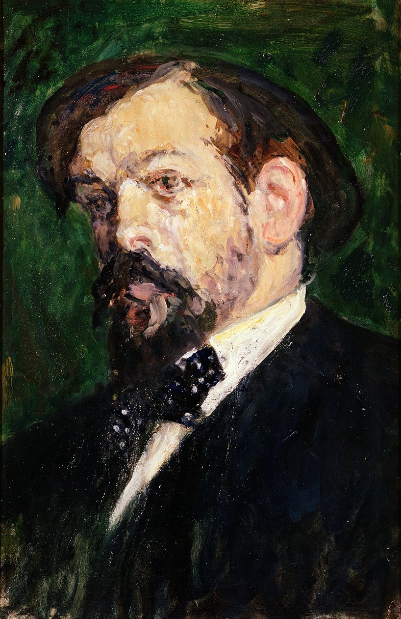 Portrét Clauda Debussyho (1862-1918) od Jacques Emile Blanche