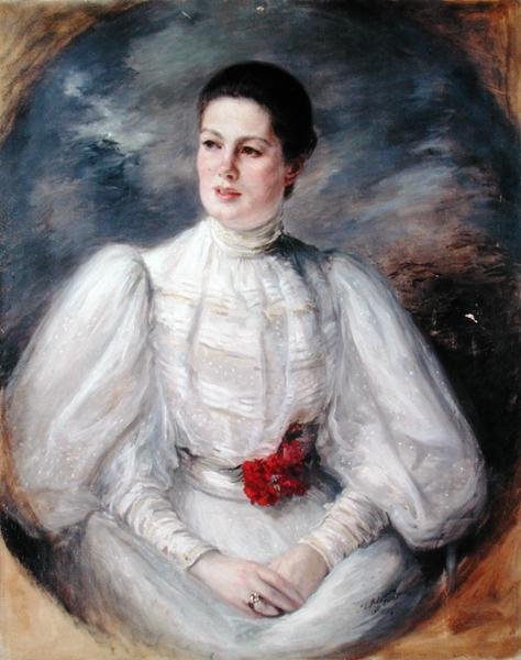 Portrét ženy od Jacques Emile Blanche