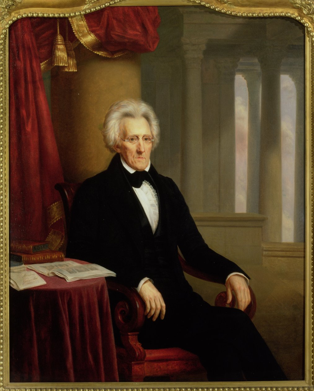 Andrew Jackson, kolem 1839-40 od Jacques Amans
