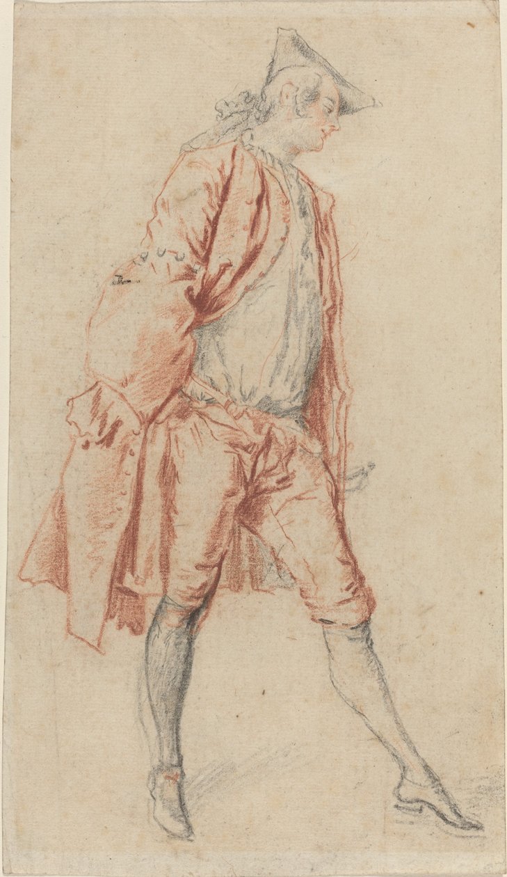 Stojící francouzský gentleman od Jacques André Portail