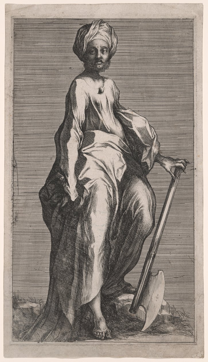 Svatý Juda (nebo svatý Matouš) od Jacques Bellange