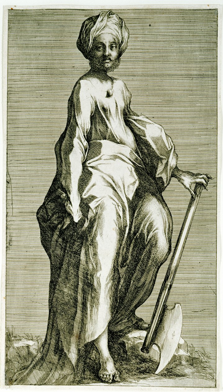 Svatý Matyáš, kolem 1600-1616 (lept a rytina) od Jacques Bellange