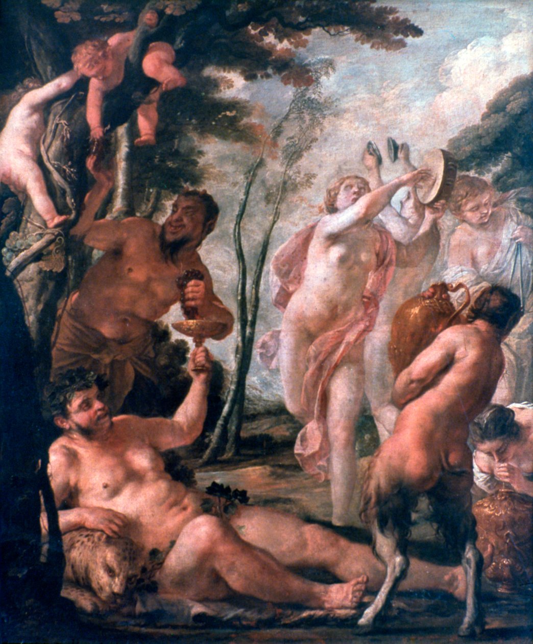 Bachnale, C1600-1638 od Jacques Blanchard