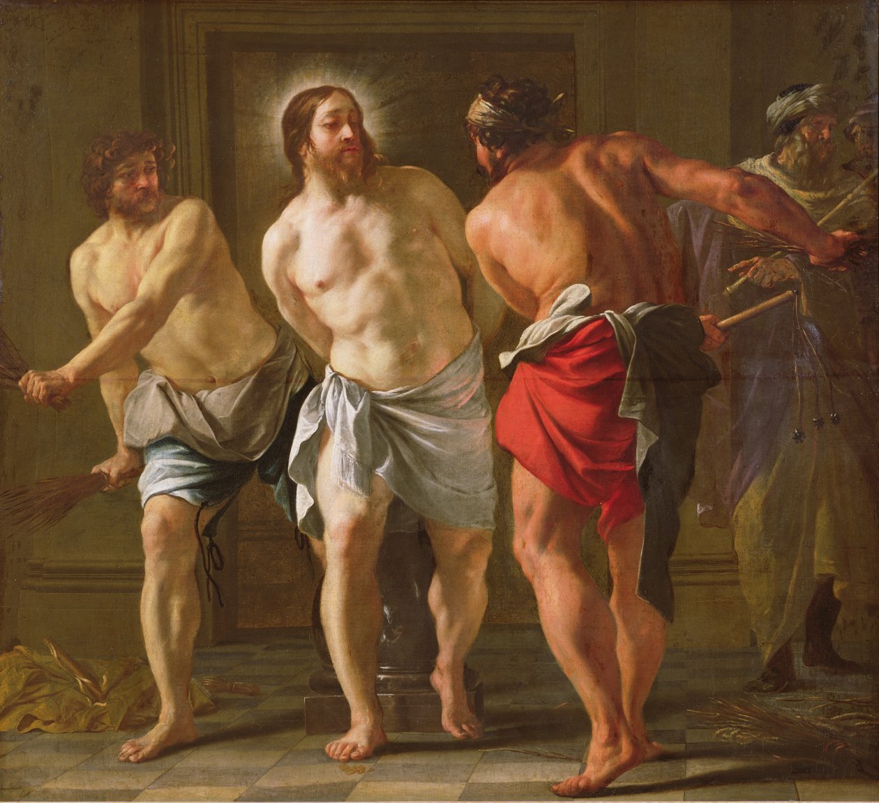 Bičování Krista, 1630 od Jacques Blanchard