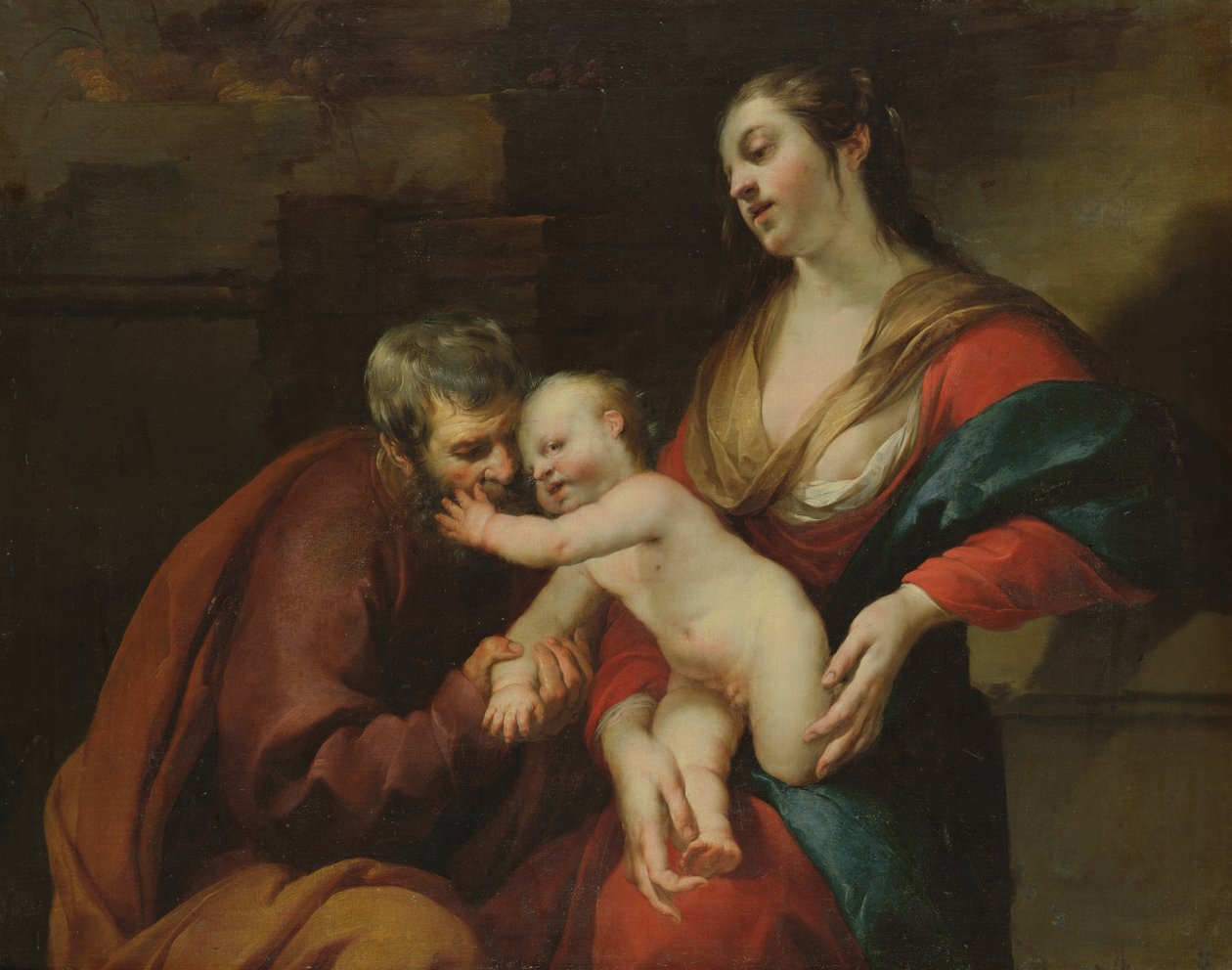 Svatá rodina od Jacques Blanchard