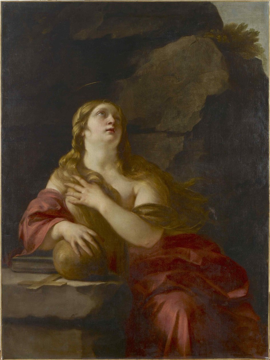 Kající Marie Magdalena. od Jacques Blanchard