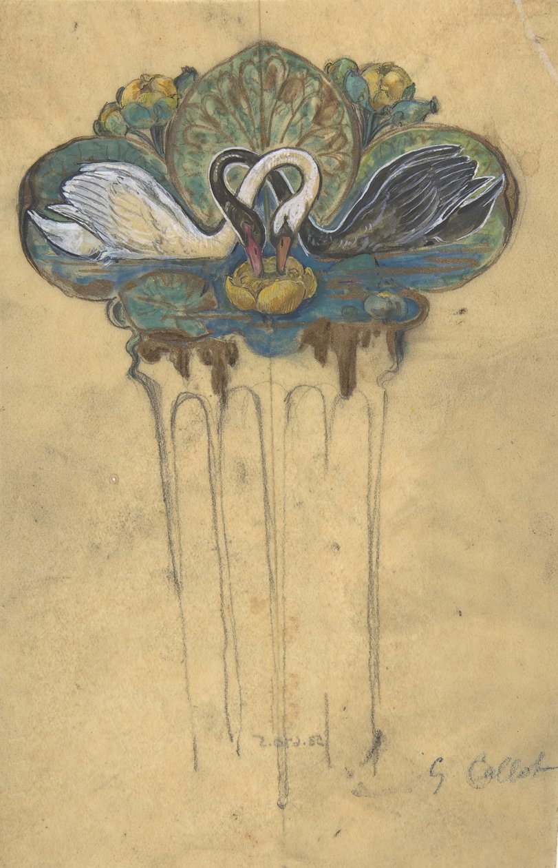 Design for a Haircomb, n.d.. od Jacques Caillot