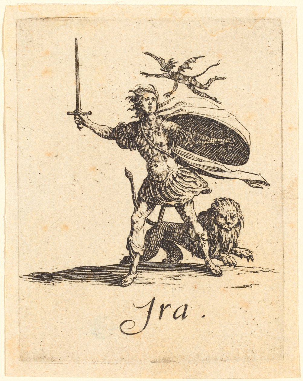 Hněv od Jacques Callot