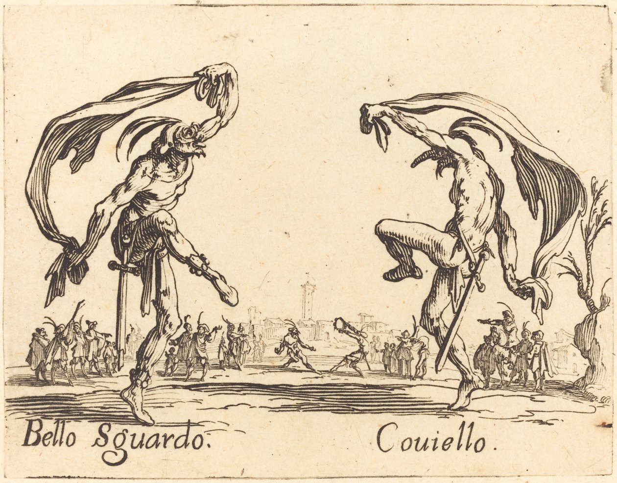 Bello Sguardo a Coviello od Jacques Callot
