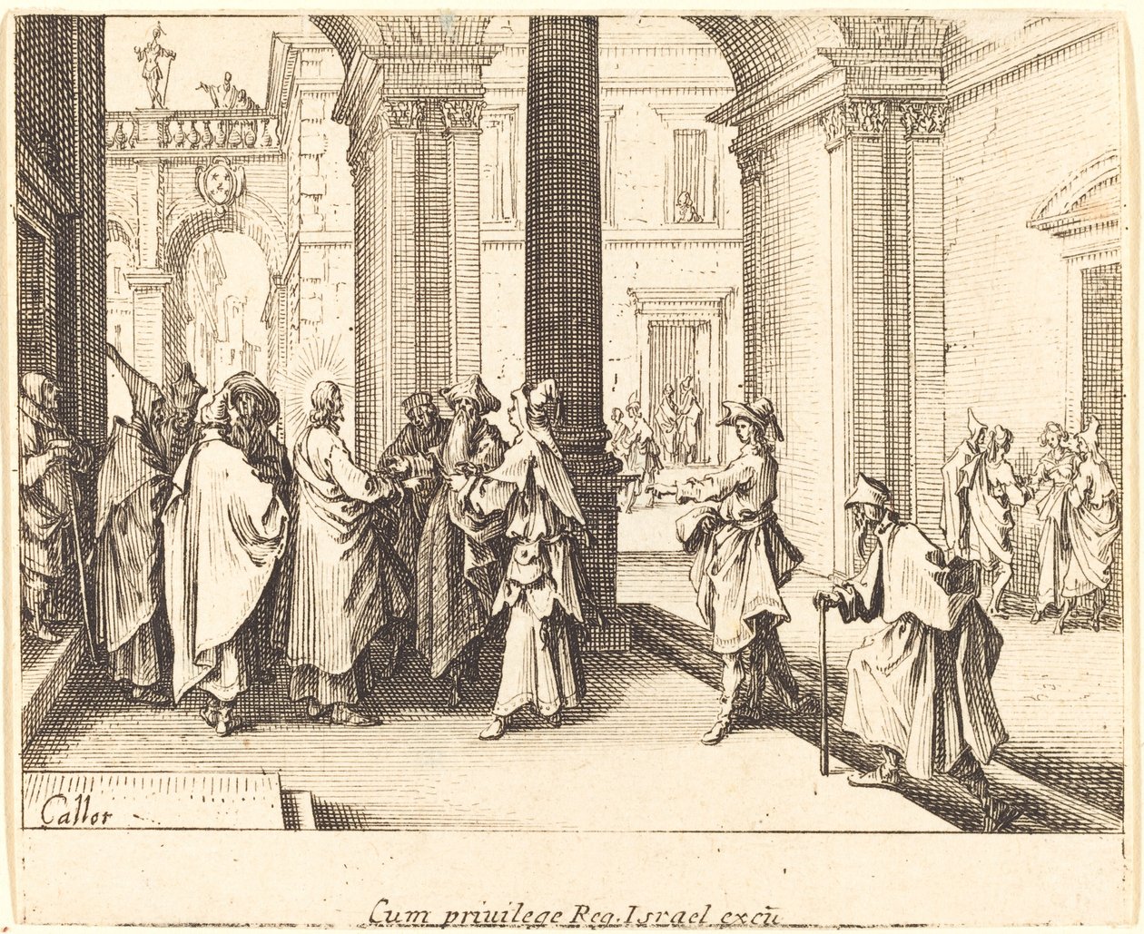 Caesarova mince, 1635. od Jacques Callot