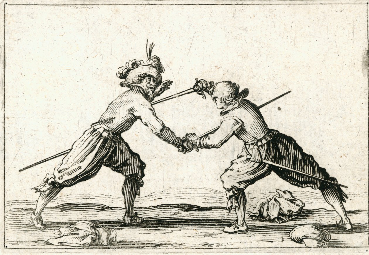Kaprici různých postav od Jacques Callot