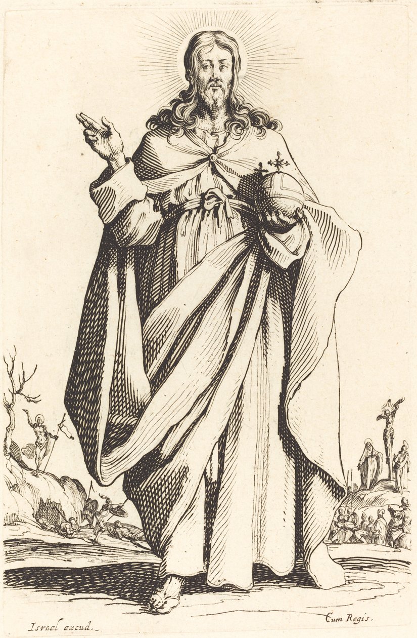 Kristus, publikoval 1631. od Jacques Callot