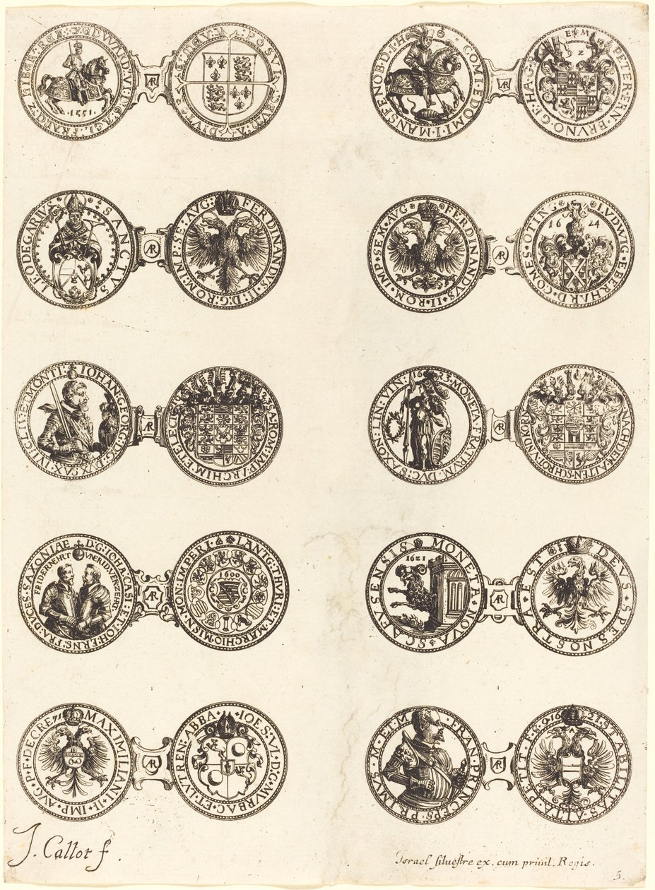 Mince [deska 5] od Jacques Callot