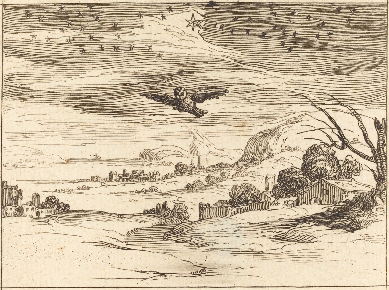 Svítání. od Jacques Callot
