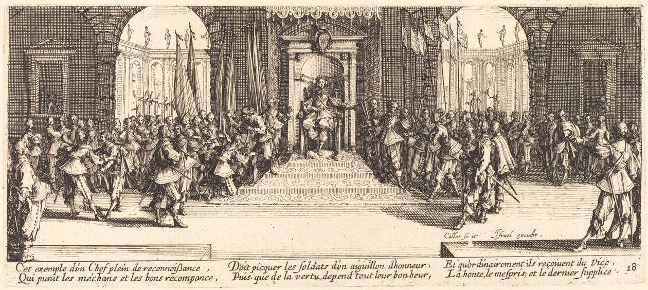 Rozdělení odměn od Jacques Callot