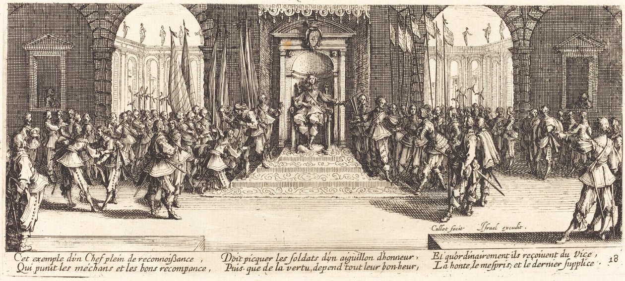 Rozdělení odměn od Jacques Callot