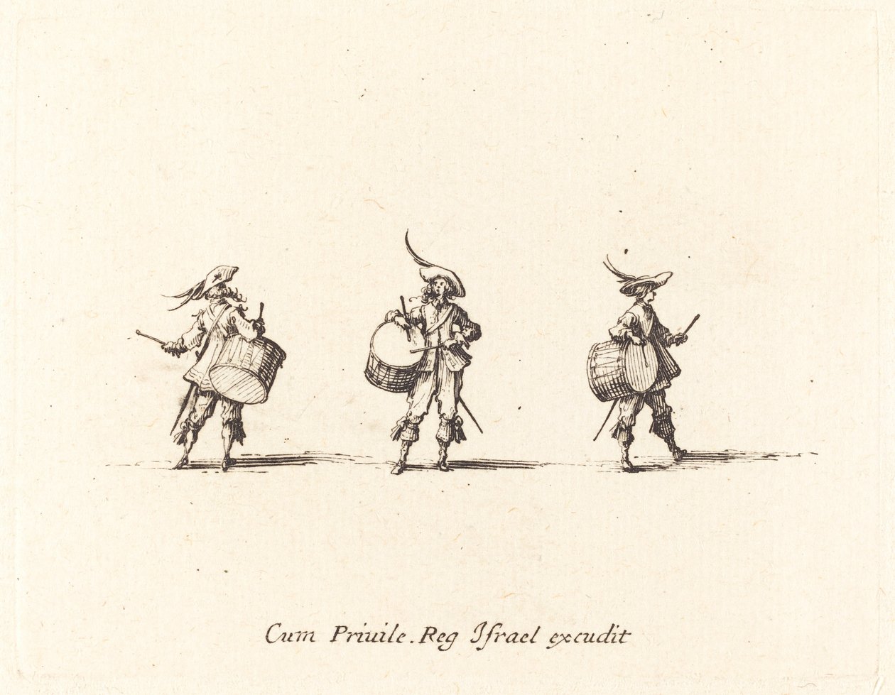 Vrtačka s bubny od Jacques Callot