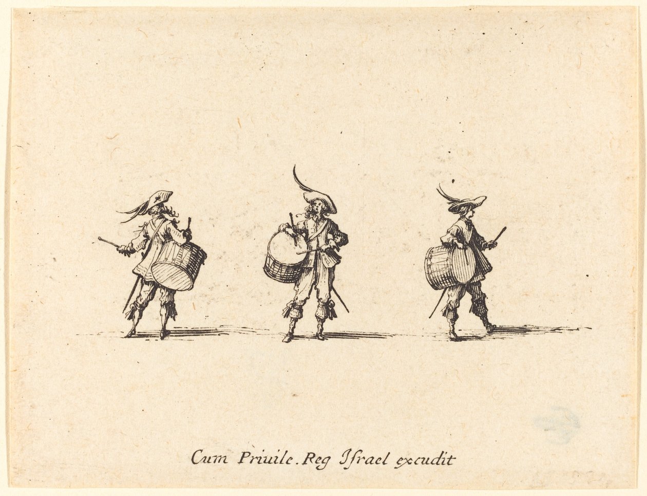 Vrtačka s bubny od Jacques Callot